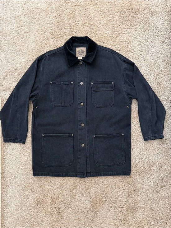 Ami Other - Vintage AMI Men's Black Cotton Field Jacket // M // Y2K